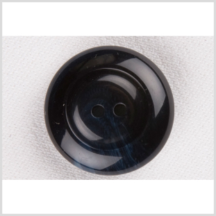 Navy Plastic Button - 28L/18mm