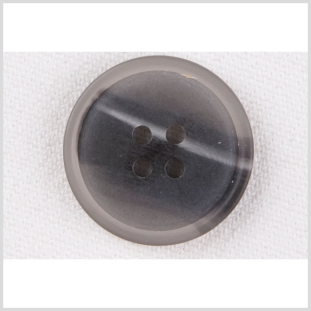 Gray Plastic Blazer Button - 24L/15mm