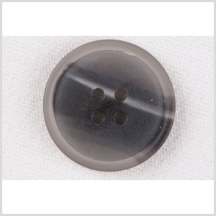 Gray Plastic Blazer Button - 36L/23mm