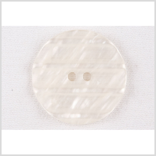 Ivory Plastic Button - 40L/25mm