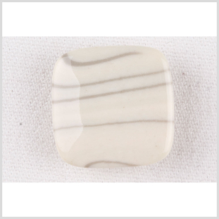 Ivory Plastic Button - 40L/25mm