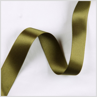 2.5 Sage Double Face French Satin Ribbon
