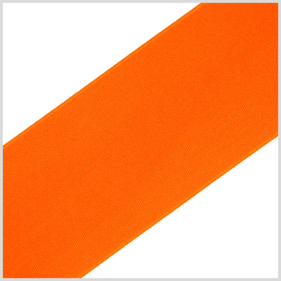 3 Neon Orange Solid Grosgrain Ribbon