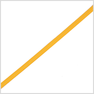 1/4 Yellow Solid Grosgrain Ribbon