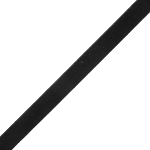 Black Stretch Velvet Ribbon - 0.625