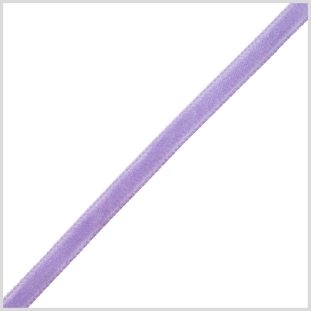 Light Lilac Single Face Velvet Ribbon - 0.125