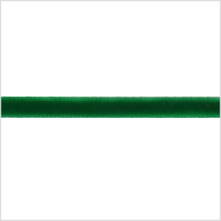 Emerald Single Face Velvet Ribbon - 0.125