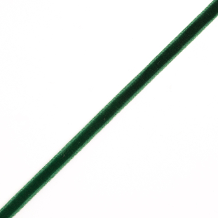 Dark Green Single Face Velvet Ribbon - 0.125