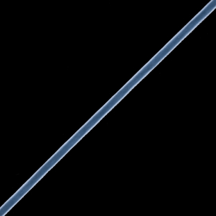 French Blue Single Face Velvet Ribbon - 0.125