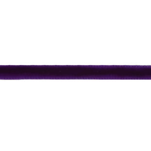 Purple Single Face Velvet Ribbon - 0.125