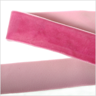 Beauty Pink Single Face Velvet Ribbon - 1.5