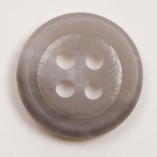 Light Gray Horn Button - 18L/11.5mm