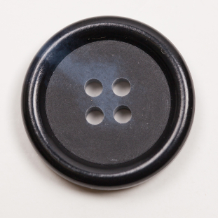 Dark Navy Horn Button - 40L/22mm