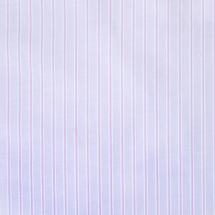 Lavender/White Striped Shirting