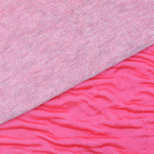 Italian Rose Pink Double-Faced Contemporary Jersey