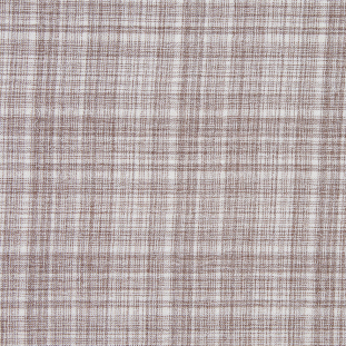 Famous NYC Designer Taupe and White Lightweight Double Cloth Wool