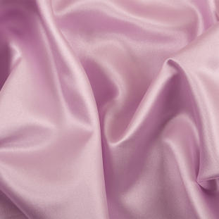 Light Lilac Solid Polyester Satin