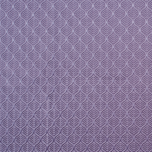 Iced Lilac Geometric Cut Velvet