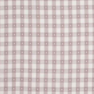 Steven Alan Beige/Ecru Checkered Cotton Shirting