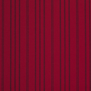 Steven Alan Red and Black Striped Cotton Woven