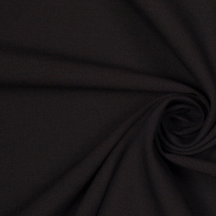 Famous Designer Black Brown Polyester Twill Blend