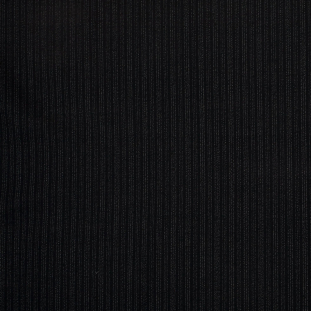 Theory Italian Black Striped Stretch Virgin Wool Woven