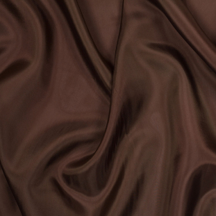 Chocolate Brown Bemberg Viscose Lining
