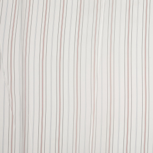 White Striped Acetate Lining