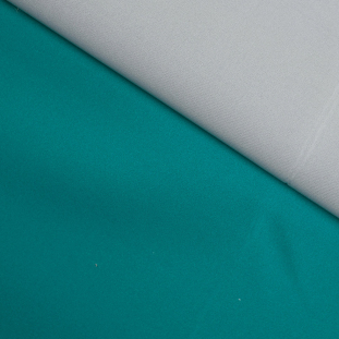 Metal/Tile Blue Double-Faced Neoprene/Scuba Fabric