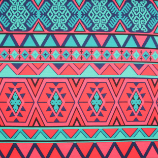 Cayenne Geometric Polyester Jersey Knit