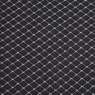 Black/White Two Tone Polyester Quilt