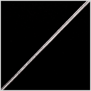 1/8 Metallic Silver Braided Cord
