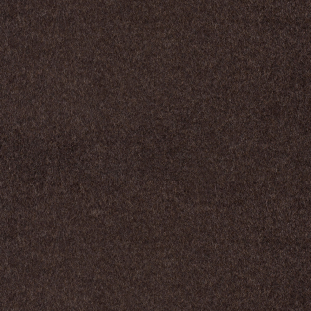 Italian Dark Brown Wool-Cashmere Coating
