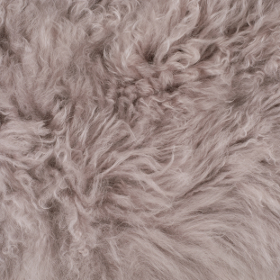 Small Pale Gray Wavy Lamb Fur