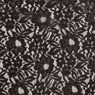 Dusty Brown Re-Embroidered Lace