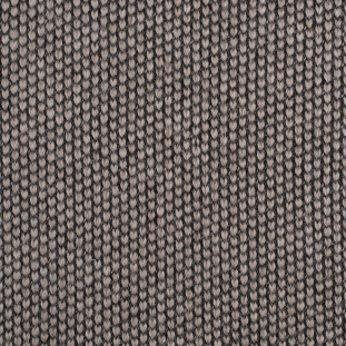 Herno Taupe Knit Wool Coating