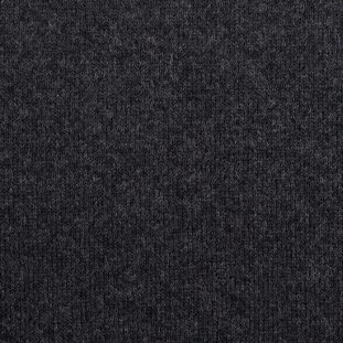 Herno Heathered Charcoal Knit Wool Coating