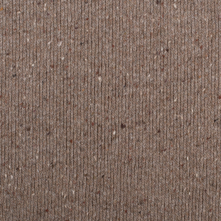 Tan Speckled Blended Wool Knit