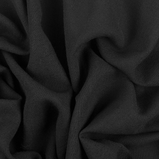 Roberto Cavalli Black Wool Gauze