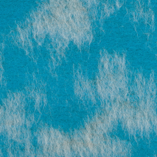Herno Sky Blue/White Mohair Blended Wool Knit
