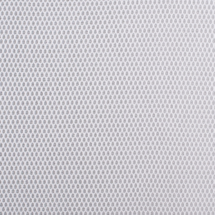 White Birdseye Pique Polyester Mesh