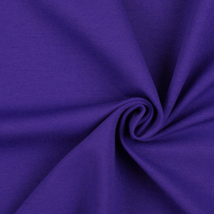 Deep Blue' Purple Stretch Ponte Knit