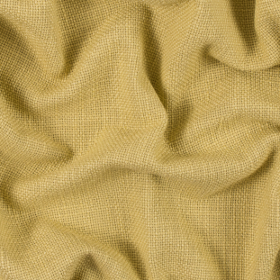 Dusky Citron Textural Cotton Woven