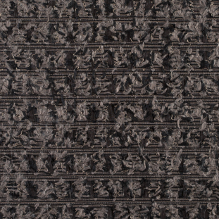 Novelty Gray and Black Dimensional Woven