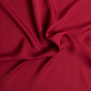 Ralph Lauren Baked Apple Red Silk Double Georgette