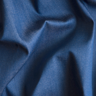 Japanese Palace Blue Stretch Cotton Denim