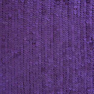 Phillip Lim Royal Purple Baby Sequined Silk Georgette