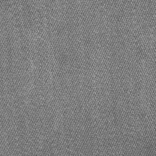 Gray/Ivory Double Faced Wool Twill