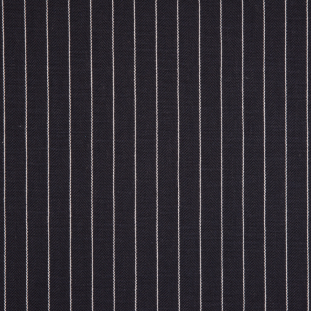 Rag & Bone Black/White Chalk Striped Cotton Dobby Jacquard