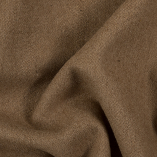 Camel Brushed Wool and Cashmere Coating